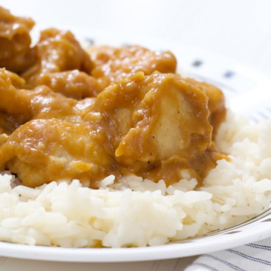 peanut butter chicken