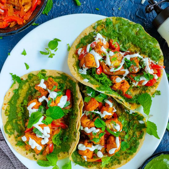 Chicken Tikka Wraps