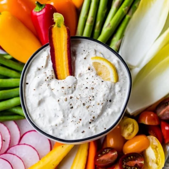 Greek Yogurt Caesar Dip
