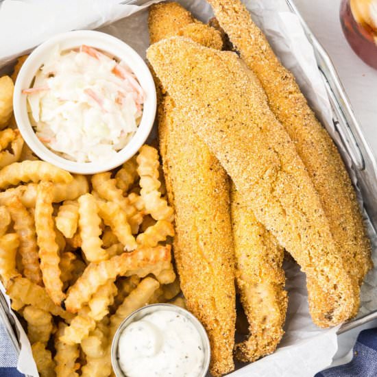 Fried Whiting Fish