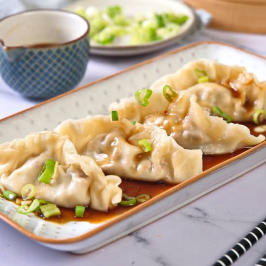 Kimchi Dumplings
