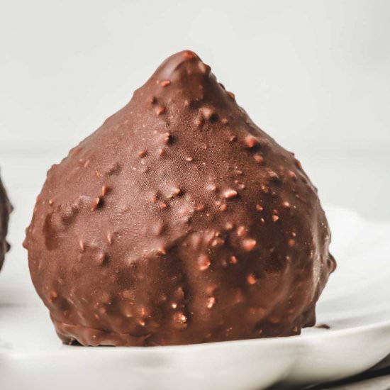 Chocolate Rocher Glaze