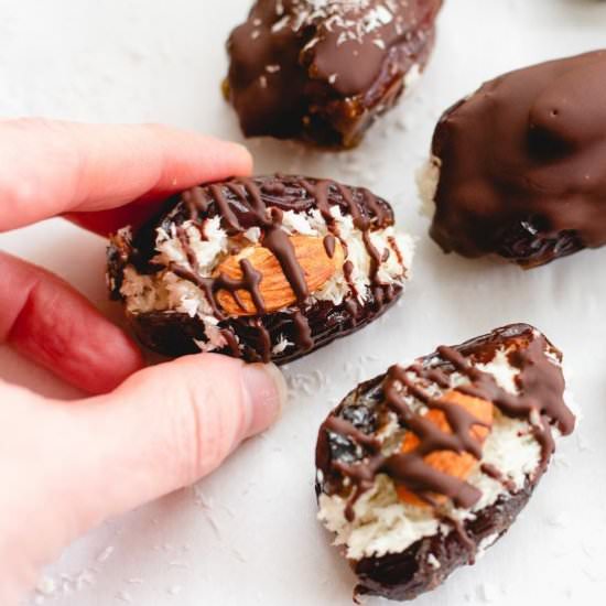 Healthy Almond Joy Candy Bars