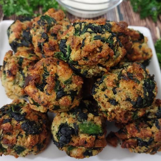 Air Fryer Spinach Balls