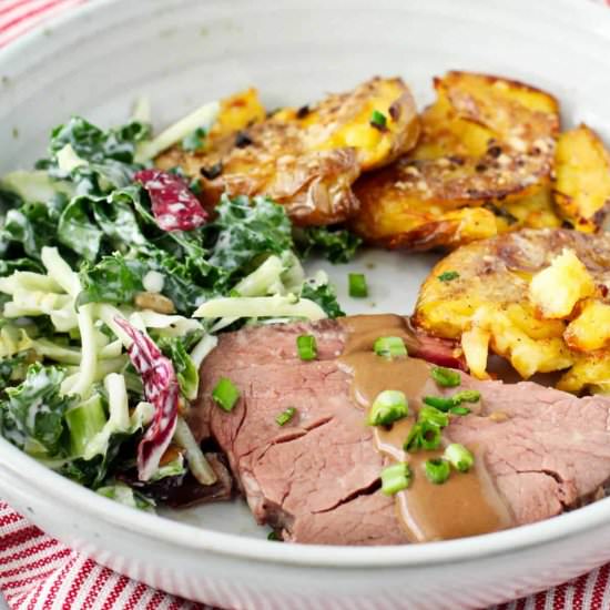 Slow Roasted Beef Tenderloin