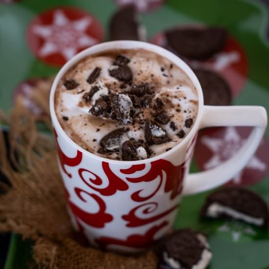 Oreo Hot Chocolate