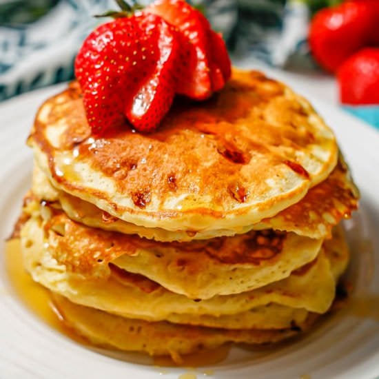 Cottage cheese pancakes