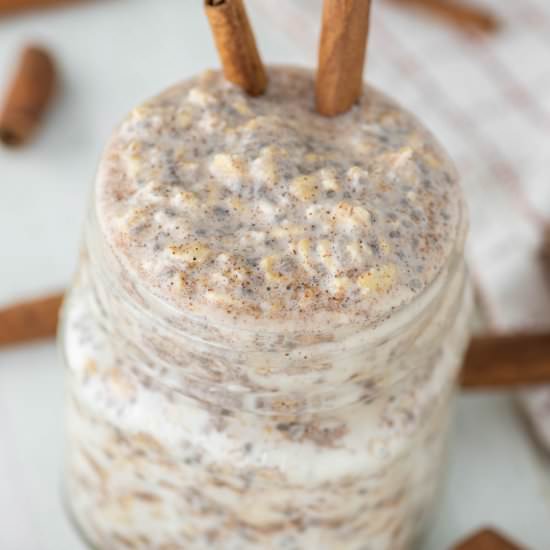 Cinnamon Overnight Oats