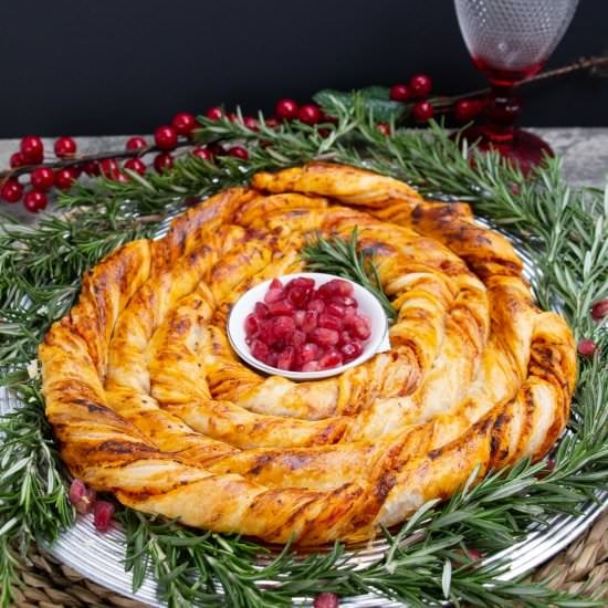 Christmas Twisted Pizza
