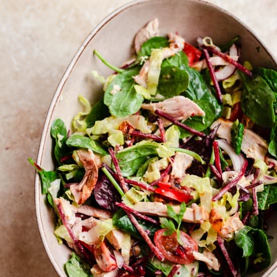 easy rotisserie chicken salad recip
