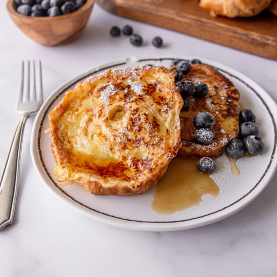 Croissant French Toast
