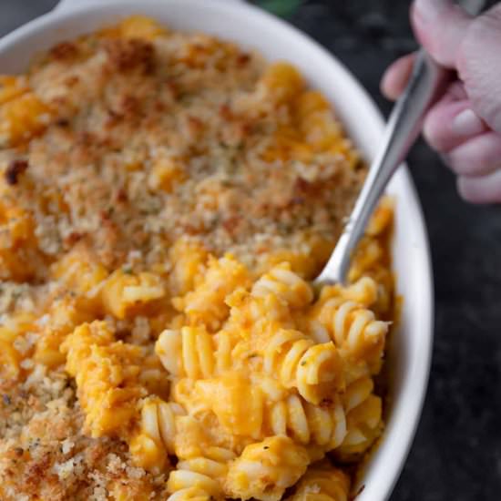 Sweet Potato Pasta Bake