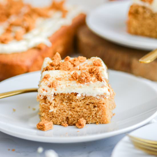 Vegan Biscoff Cake