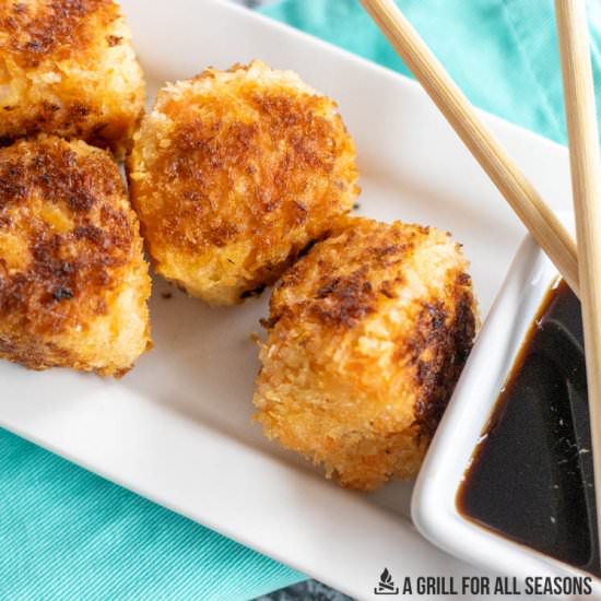 Crispy Salmon Bites