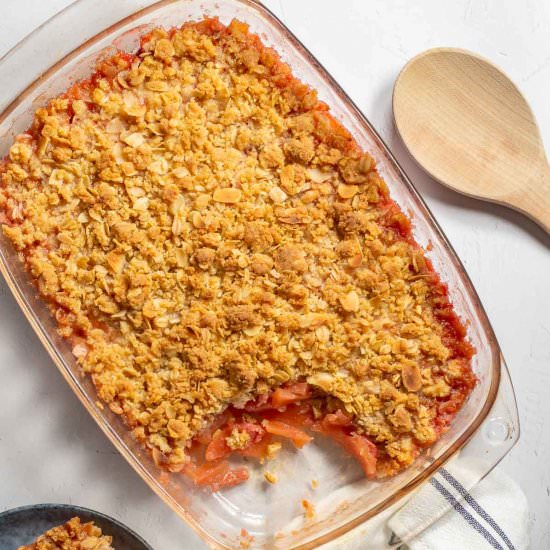 The Best Strawberry Apple Crisp