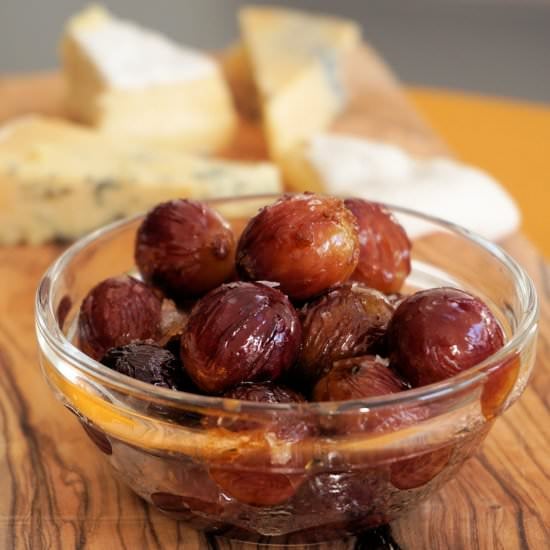 roasted grapes
