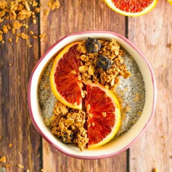 Creamsicle Chia Pudding