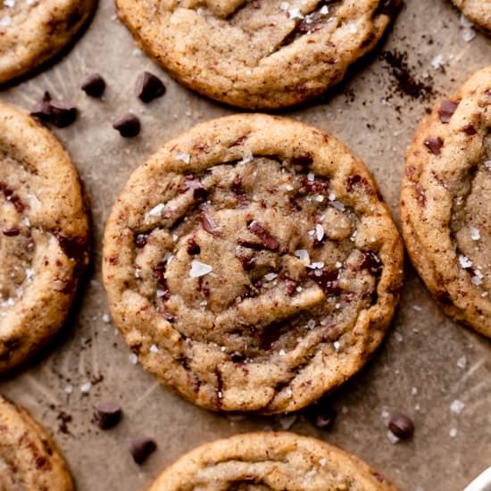 Espresso Chocolate Chip Cookies