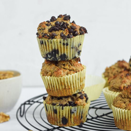 Healthy Banana Muffins