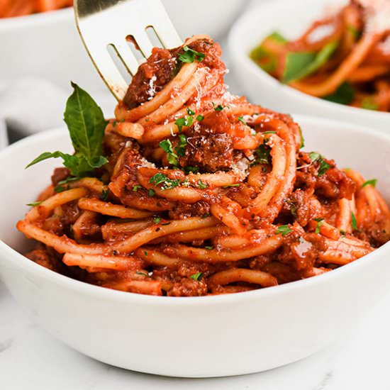 Instant Pot Spaghetti