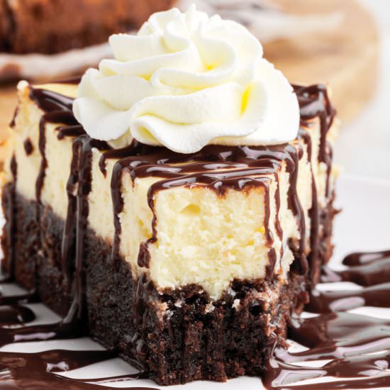 Brownie Bottom Cheesecake