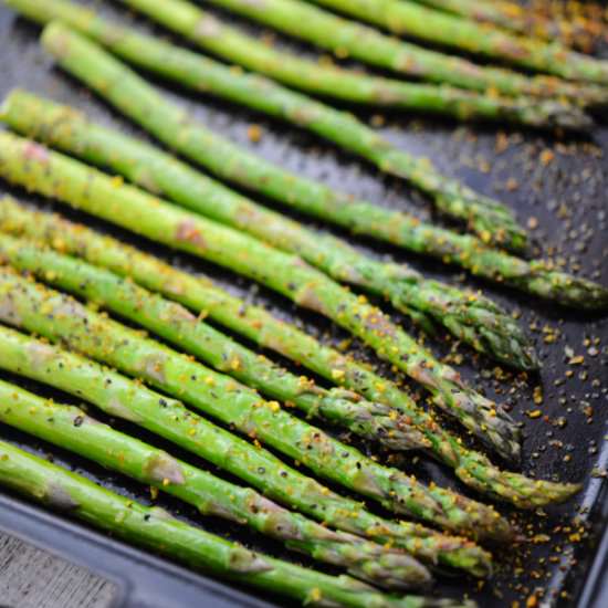 Lemon Pepper Asparagus