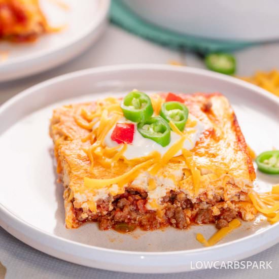 Keto Taco Casserole