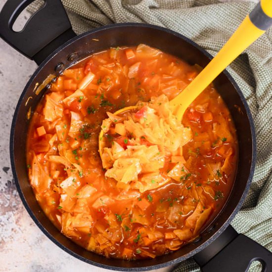 Easy Cabbage Soup – Weight Loss