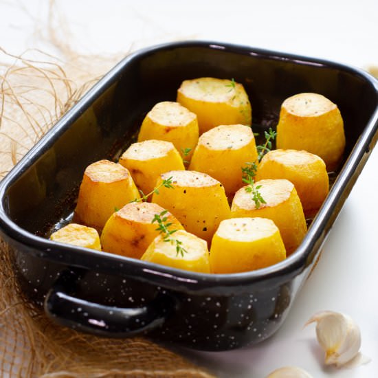 Fondant potatoes