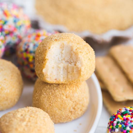 No-Bake Cheesecake Balls