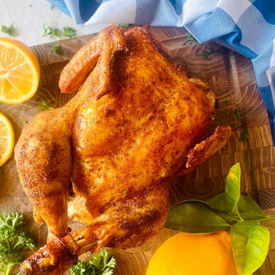 Smoked Whole Chicken
