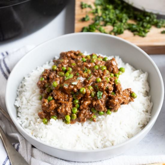 Slow Cooker Beef Keema