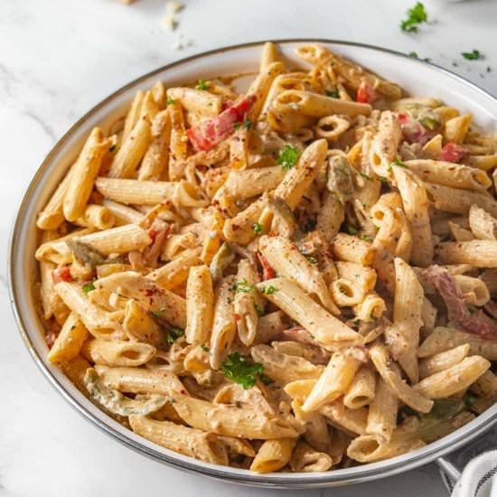 Easy Vegetarian Rasta Pasta