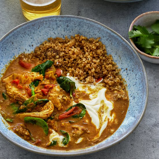 Smoky Chicken Curry with Quinoa