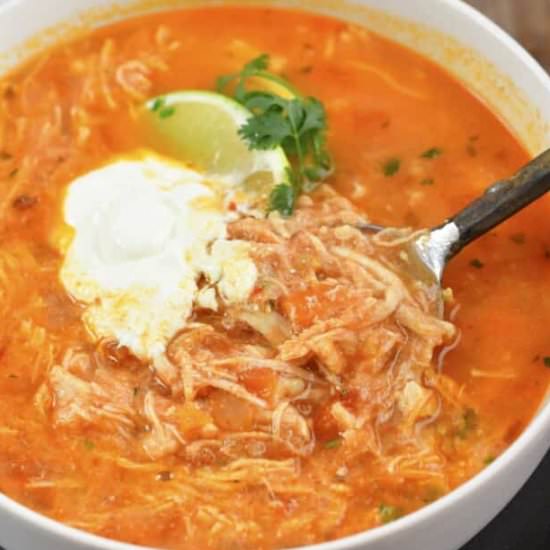 Chicken Enchilada Soup