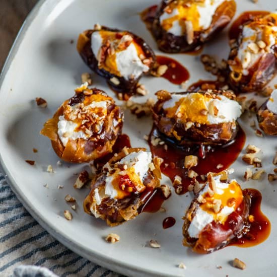 Goat Cheese Stuffed Dates