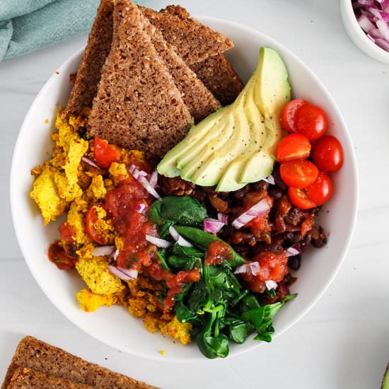 Vegan Savory Breakfast Bowl