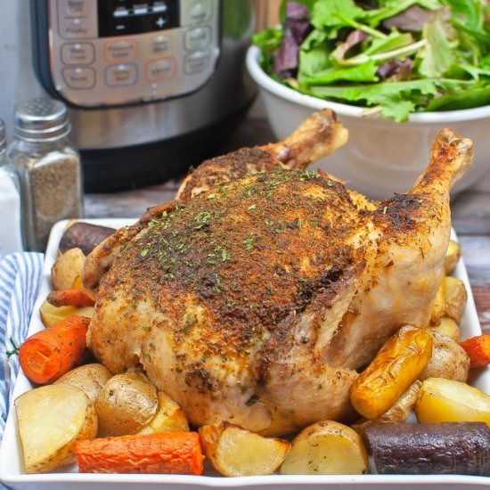 Instant Pot whole chicken roast
