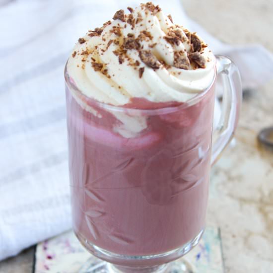 Keto Red Velvet Hot Chocolate