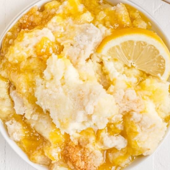 Lemon Pineapple Dump Cake