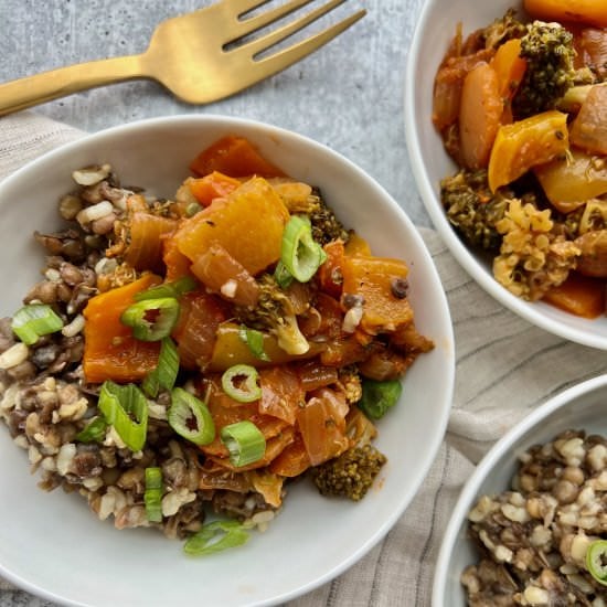Vegetarian Korean Bowls