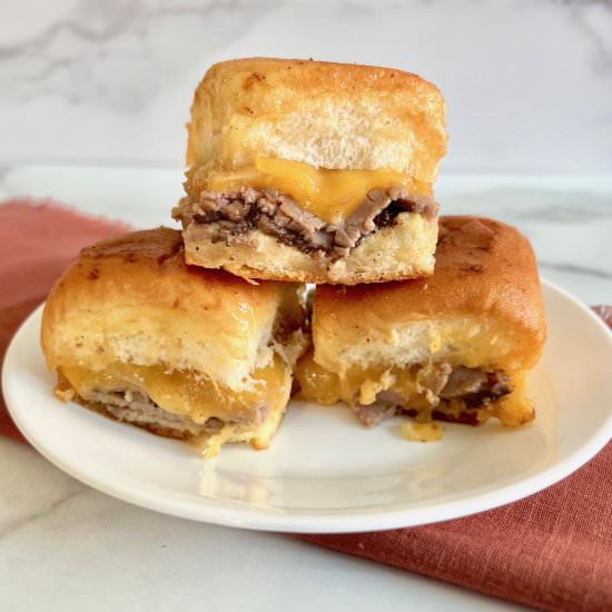 Roast Beef & Cheddar Sliders