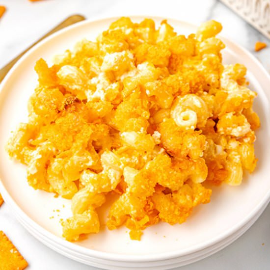 Cheez It Mac and Cheese