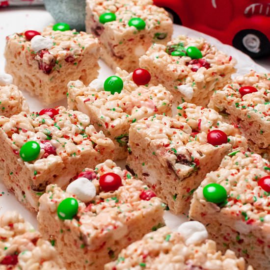 Christmas Rice Krispie Treats
