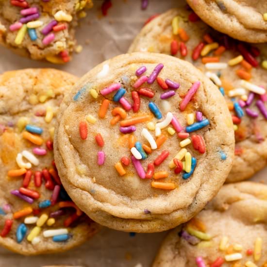 Birthday Cake Cookies