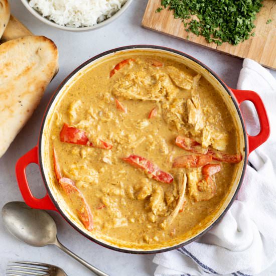 Leftover Chicken Curry