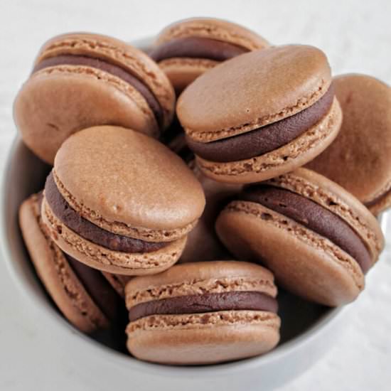 Chocolate Ganache Macaron Filling