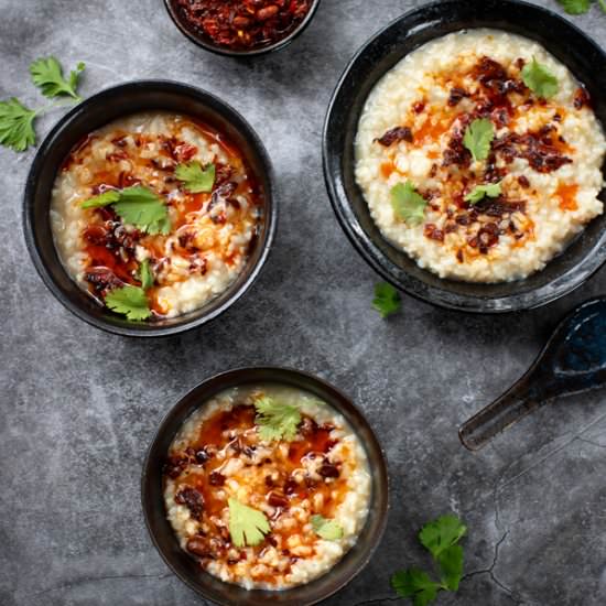 Spicy Chili Crisp Congee