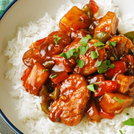 Sweet and Sour Quorn