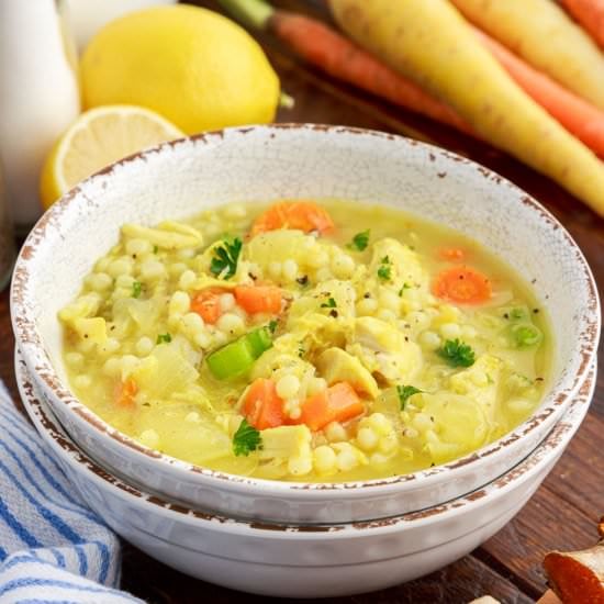 Chicken Couscous Soup